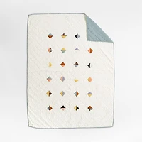 Geo Diamond Kids Organic Cotton Twin Quilt