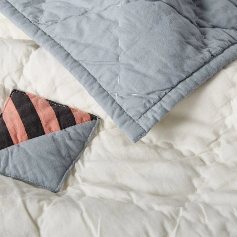 Geo Diamond Kids Organic Cotton Twin Quilt
