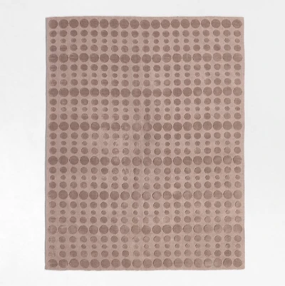 Geo Dotty Rosy Lilac Kids Performance Rug 6'x9'