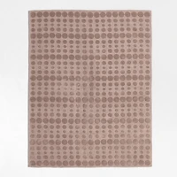 Geo Dotty Rosy Lilac Kids Performance Rug 6'x9'