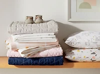 Pieced Geo Baby Crib Quilt