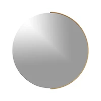 Gerald Large Round Gold Wall Mirror