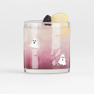 Halloween Ghost Icon 14-Oz. Double Old-Fashioned Glass