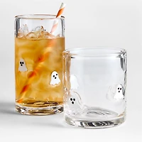 Halloween Ghost Icon 14-Oz. Double Old-Fashioned Glass