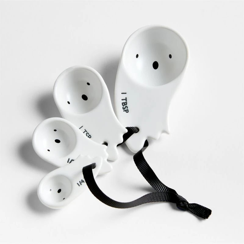 Ghost Stoneware Measuring Spoons