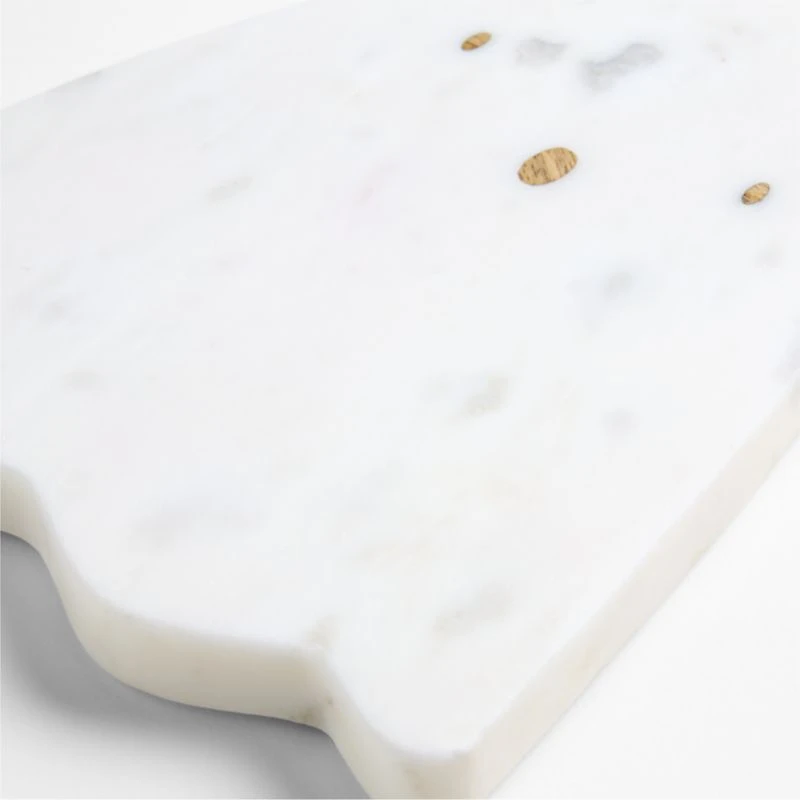 Ghost Marble Trivet