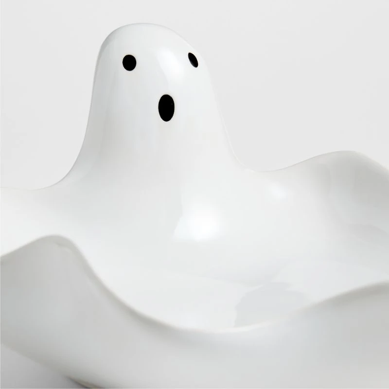 Ghost Stoneware Candy Bowl