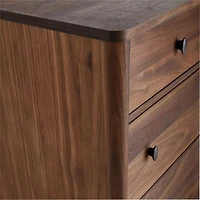 Gia Walnut 7-Drawer Dresser