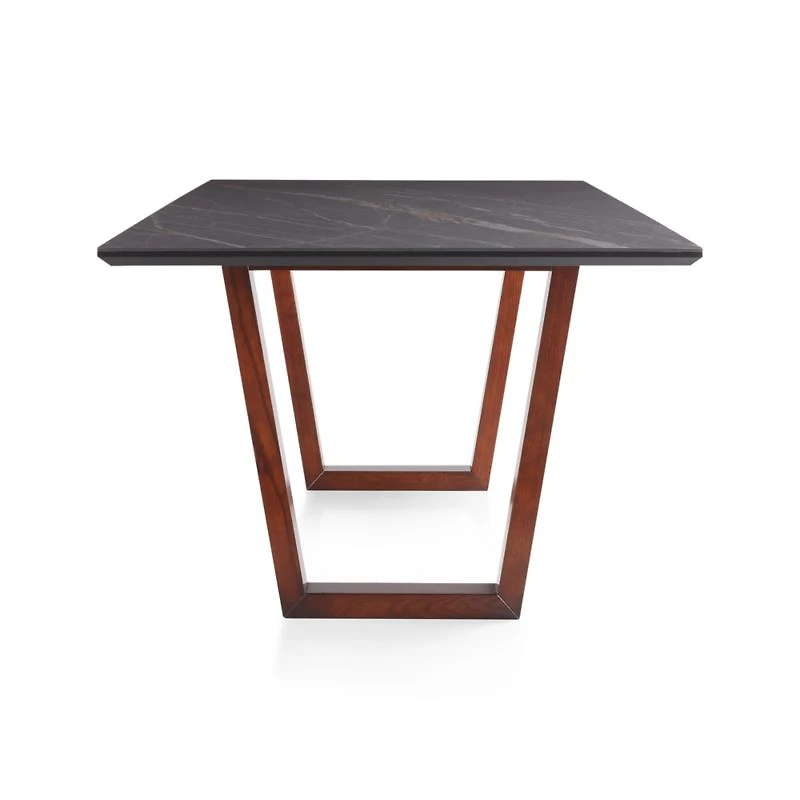 Giada 79" Black Porcelain Table