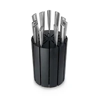 Schmidt Brothers ® Black Giotto Knife Block