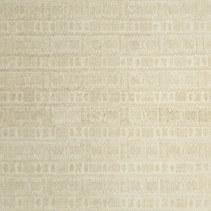 Girona Wool Handwoven Ivory Rug Swatch 12"x18"