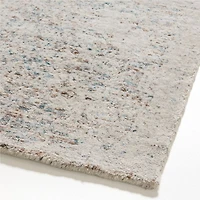 Giverny Wool and Viscose Hand-Knotted Natural Area Rug 6'x9'