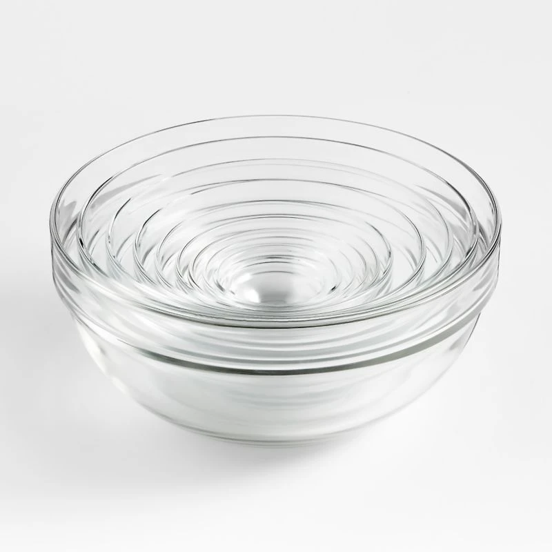 Glass Nesting Bowl 10-Piece Set