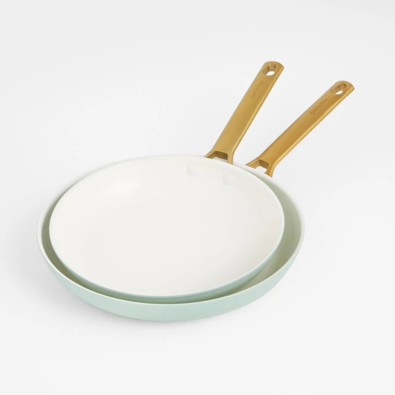 GreenPan ™ Reserve Julep 2-Piece 10" and 12" Ceramic Non-Stick Fry Pan Set