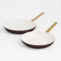 GreenPan ™ Reserve Merlot 2-Piece 10" and 12" Ceramic Non-Stick Fry Pan Set