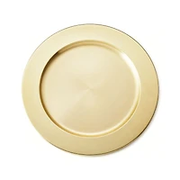 Gold-Plated Charger Plate