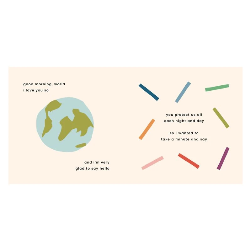 Good Morning, World - I Love You So Kids Board Book by Olivia Herrick