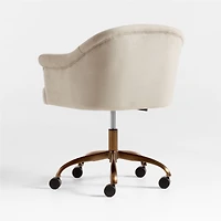 Grace Champagne Office Chair