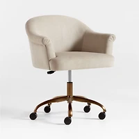 Grace Champagne Office Chair