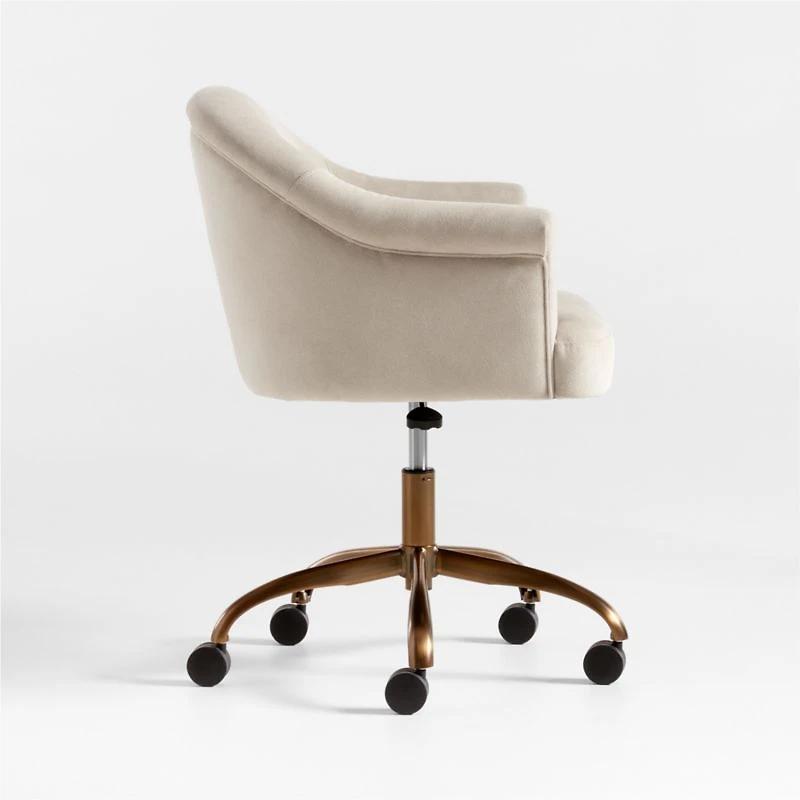 Grace Champagne Office Chair