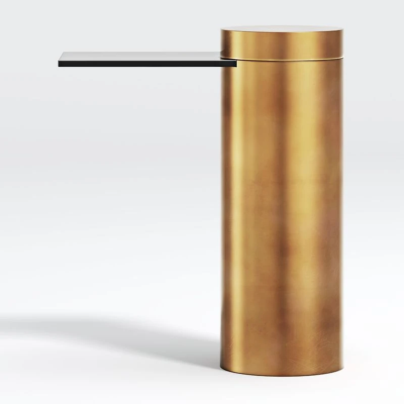 Grafik Glass Cantilever End Table