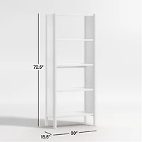 Emmer Charcoal Oak Bookcase