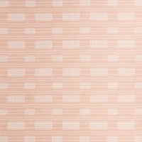 Graphic Stripe Elegant Pink Handwoven Flatweave Kids Performance Area Rug 6'x9'