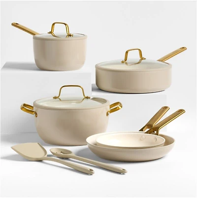 GreenPan ™ Reserve Pro Macadamia 10-Piece Ceramic Non-Stick Cookware Set