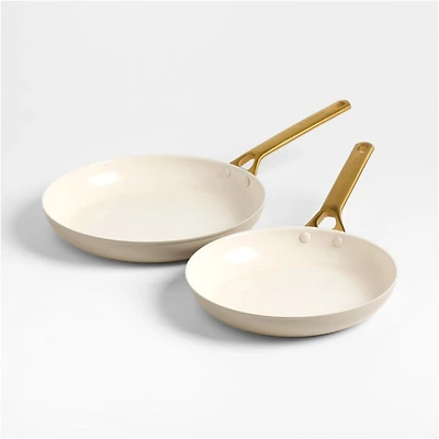 GreenPan ™ Reserve Pro Macadamia Ceramic Non-Stick Fry Pans, Set of 2