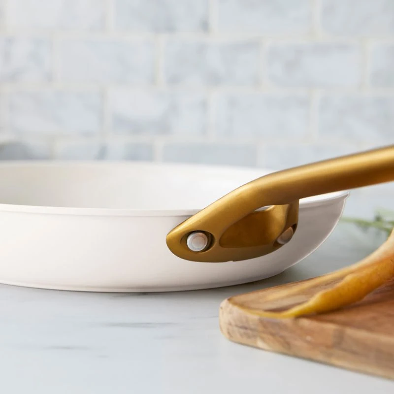 GreenPan ™ Reserve Pro Cream Ceramic Non-Stick Fry Pans, Set of 2