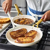GreenPan ™ Reserve Pro Cream 10-Piece Ceramic Non-Stick Cookware Set