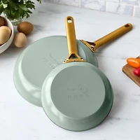 GreenPan ™ Reserve Pro Green Lush Ceramic Non-Stick Fry Pans, Set of 2