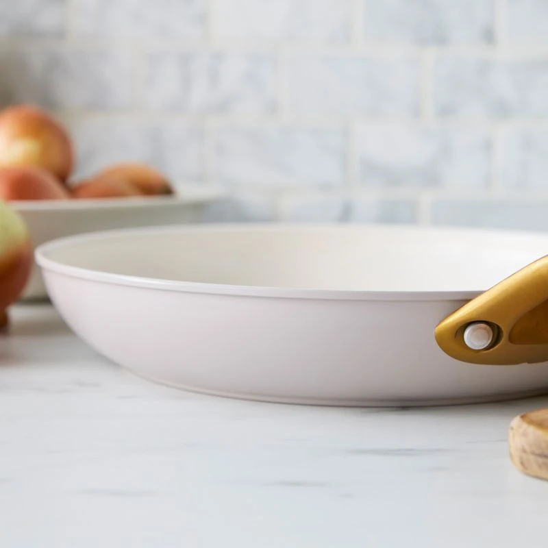 GreenPan ™ Reserve Pro Oyster Ceramic Non-Stick Fry Pans, Set of 2