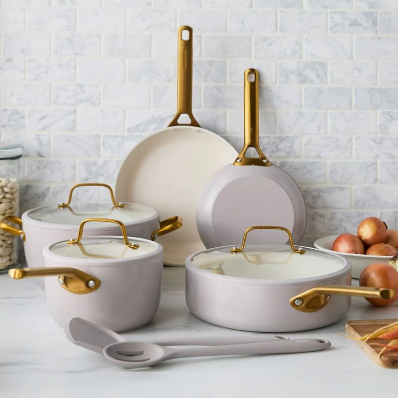 GreenPan ™ Reserve Pro Oyster 10-Piece Ceramic Non-Stick Cookware Set