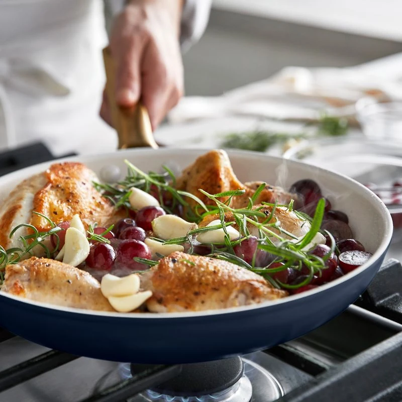 GreenPan ™ Reserve Pro Oxford Blue Ceramic Non-Stick Fry Pans, Set of 2