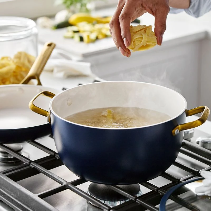 GreenPan ™ Reserve Pro Oxford Blue 10-Piece Ceramic Non-Stick Cookware Set