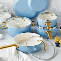 GreenPan ™ Reserve Sky Blue 10-Piece Ceramic Non-Stick Cookware Set