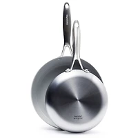 Green Pan ™ Venice Pro 10" and 12" Ceramic Fry Pans, Set of 2