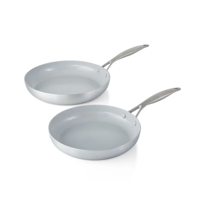 Green Pan ™ Venice Pro 10" and 12" Ceramic Fry Pans, Set of 2