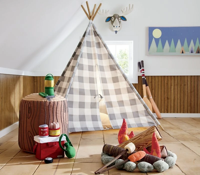 Plush Campfire Kids Playset