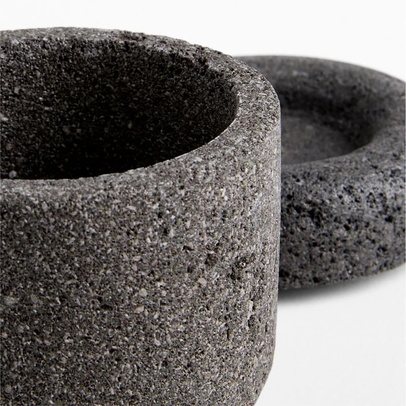 Lava Stone Salt Cellar