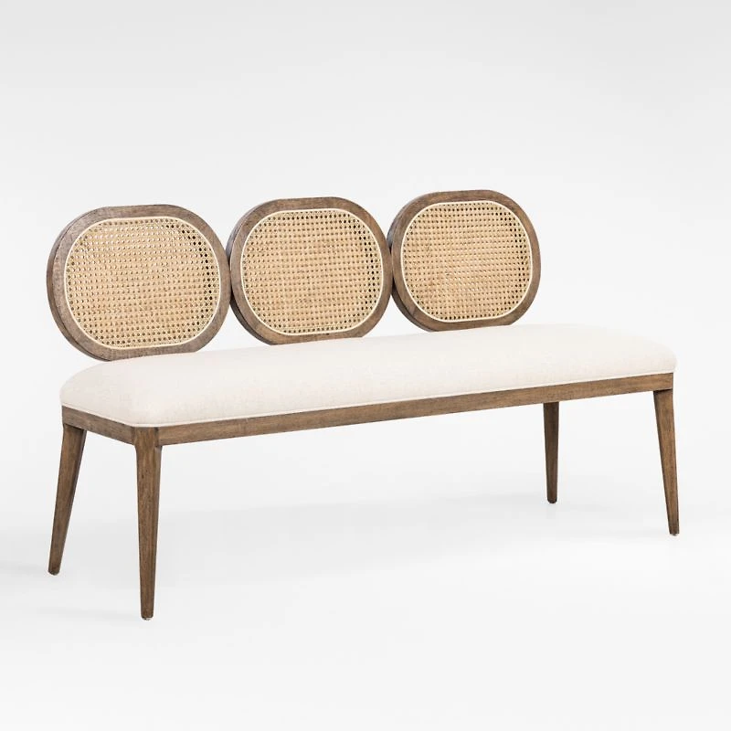 Grier Cane Bench
