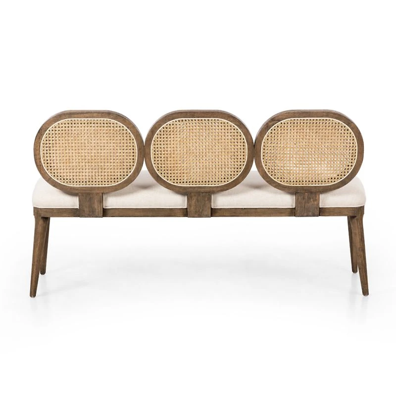 Grier Cane Bench