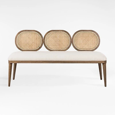 Grier Cane Bench