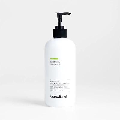 Geranium + Bergamot 16-oz. Hand Soap