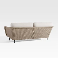 Grotta 74" Outdoor Wicker Sofa
