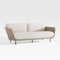 Grotta 74" Outdoor Wicker Sofa