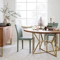 Hayes 48" Round Acacia Dining Table