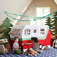Positive 4x6' Blue Performance Kids Rug