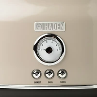 HADEN Dorset Putty Beige 2-Slice Toaster
